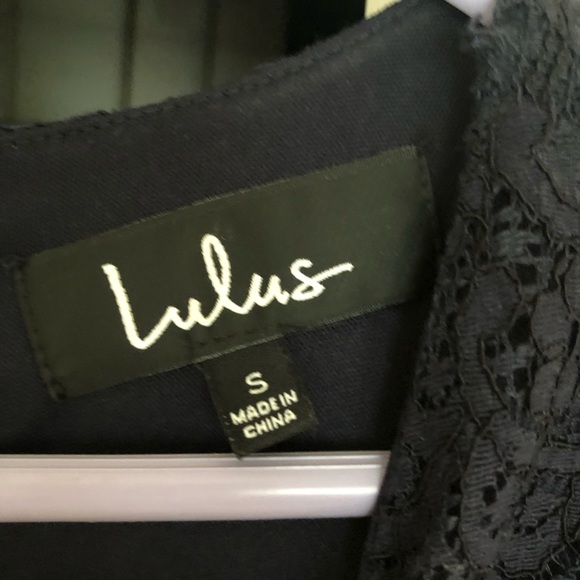 Navy blue lace dress - Picture 4 of 4